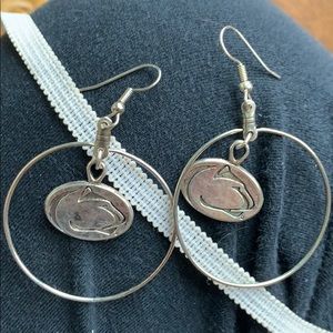 Super Cute Penn State Dangly Earrings 🦁